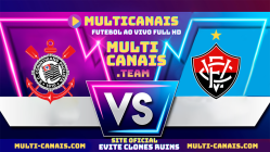 Assistir Corinthians x Vitória Multicanais Ao Vivo Online HD 04/07/2024